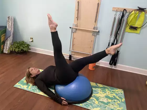 Pilates on the Bosu